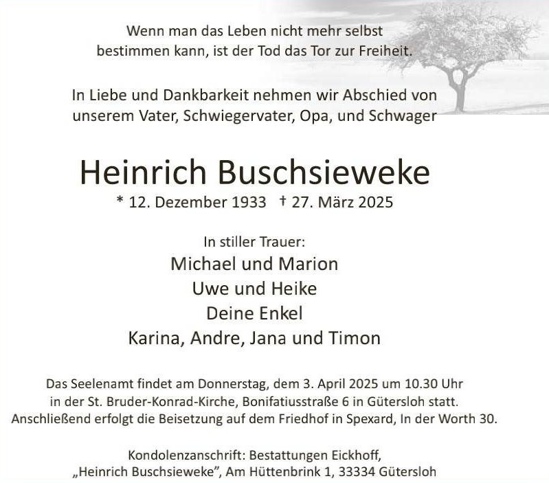 Heinrich Buschsieweke (+)